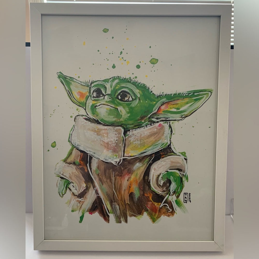 Star Wars Grogu print